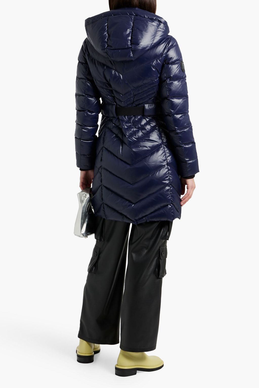 RUDSAK Quilted shell hooded down coat