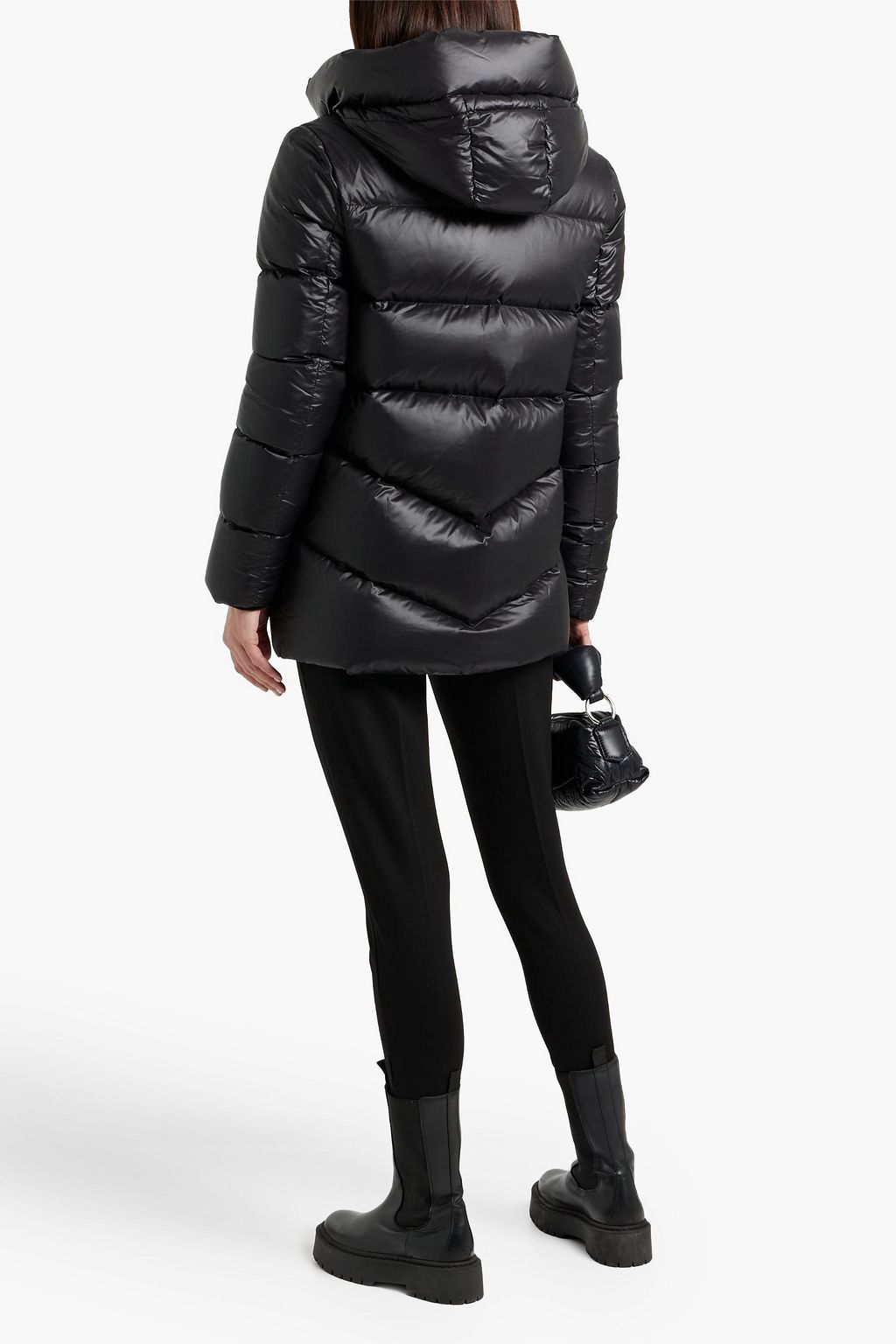 RUDSAK Quilted shell hooded jacket
