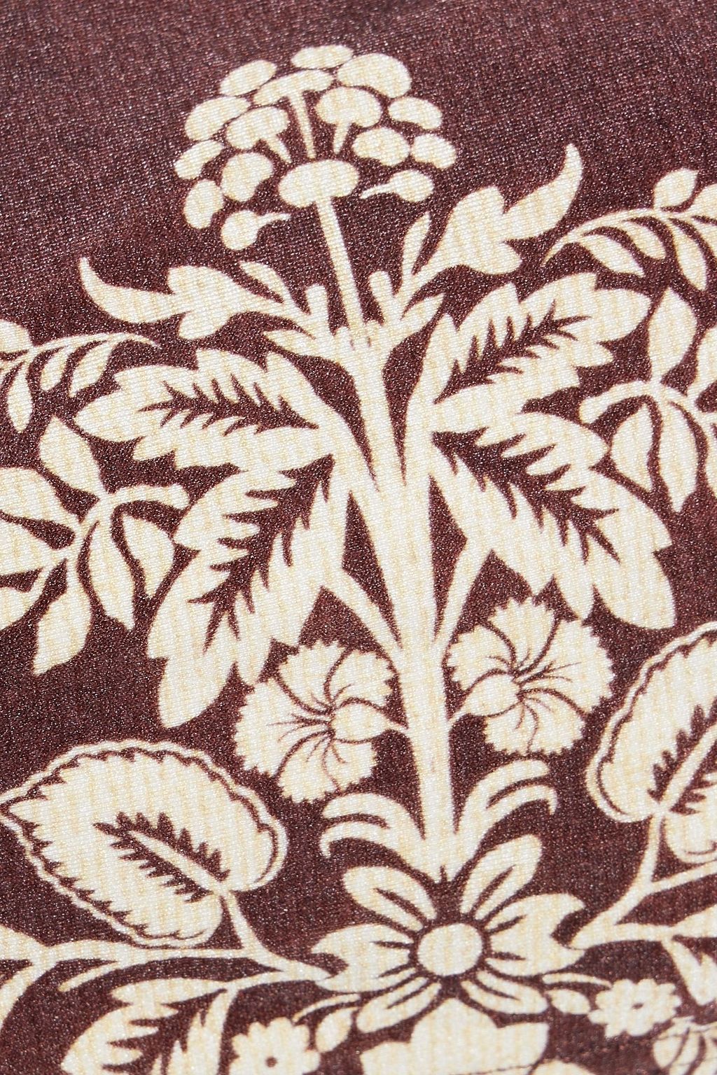ZIMMERMANN Floral-print bandeau bikini top