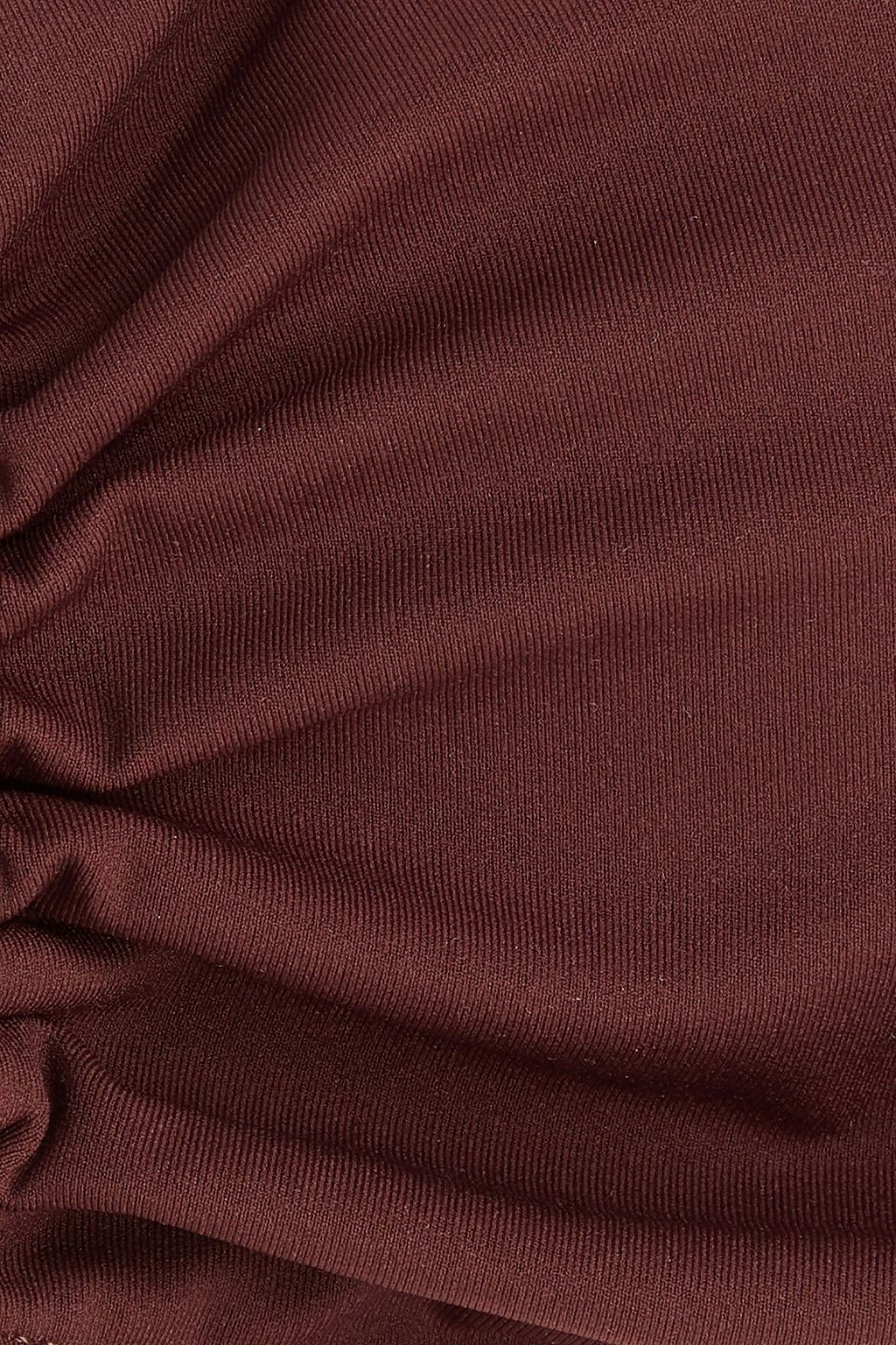 ZIMMERMANN توب بكيني بتصميم باندو بتأثير مزموم