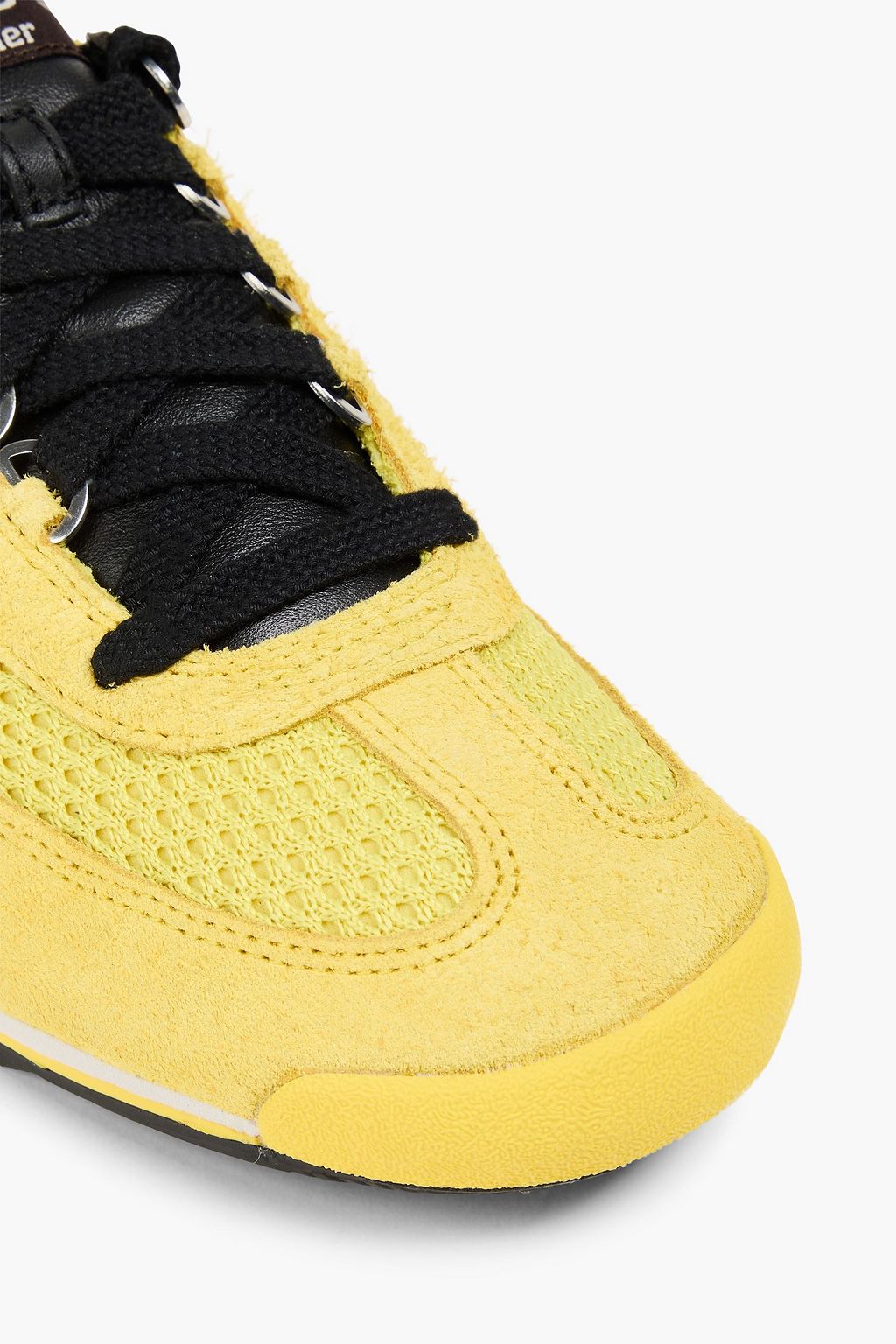ADIDAS ORIGINALS BY WALES BONNER SL76 suede and mesh sneakers