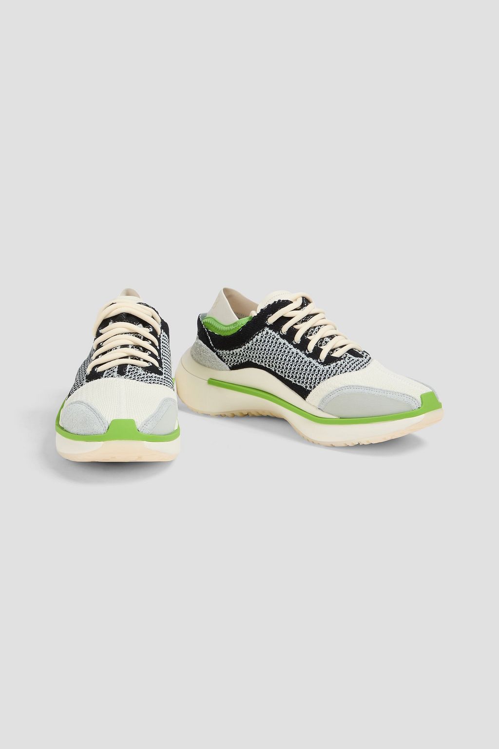 Y-3 حذاء سنيكرز "كيسان" مصنوع من قماش سكوبا ونسيج محبوك بنمط جاكار