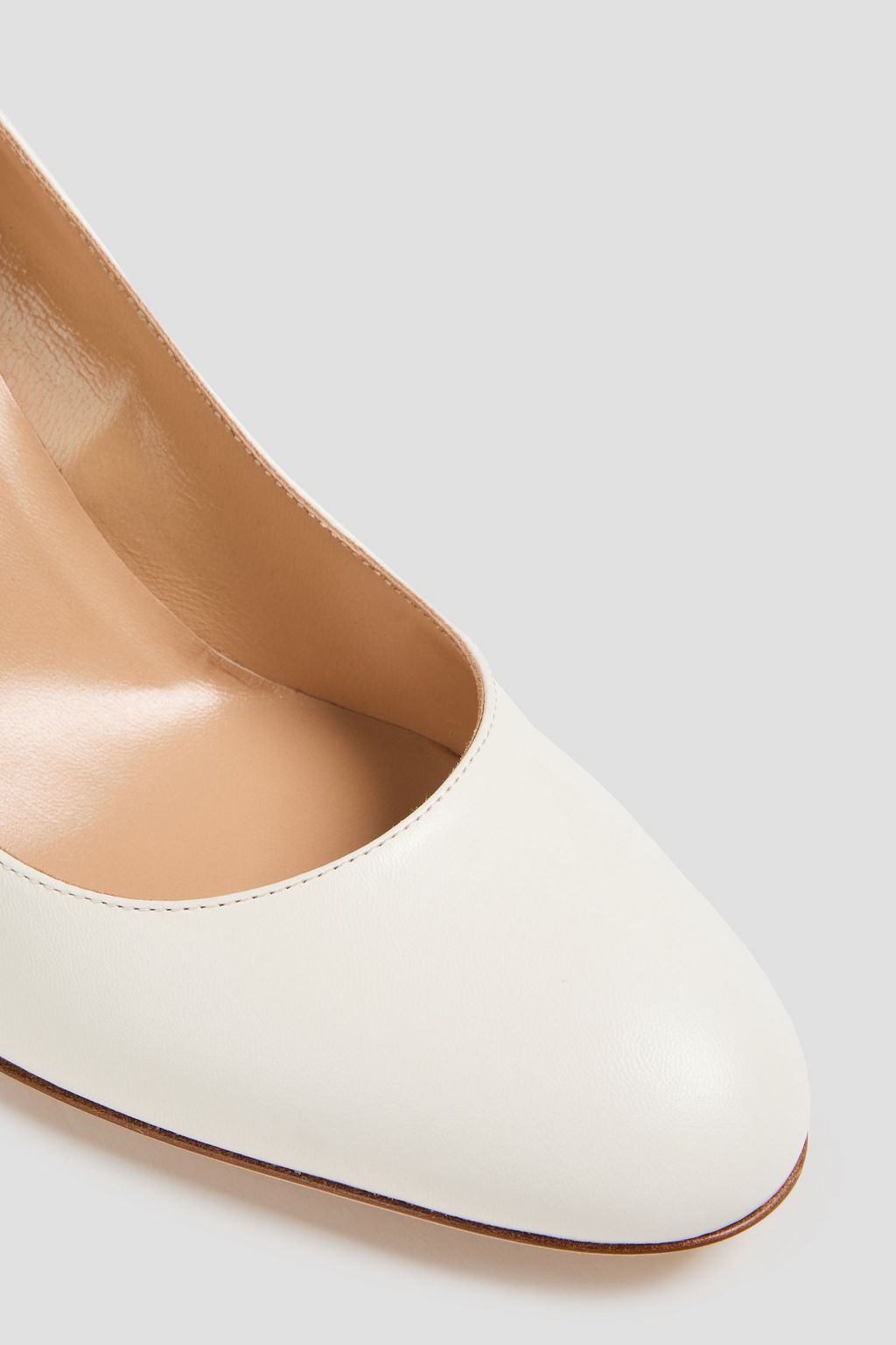 SERGIO ROSSI Madame 075 leather pumps