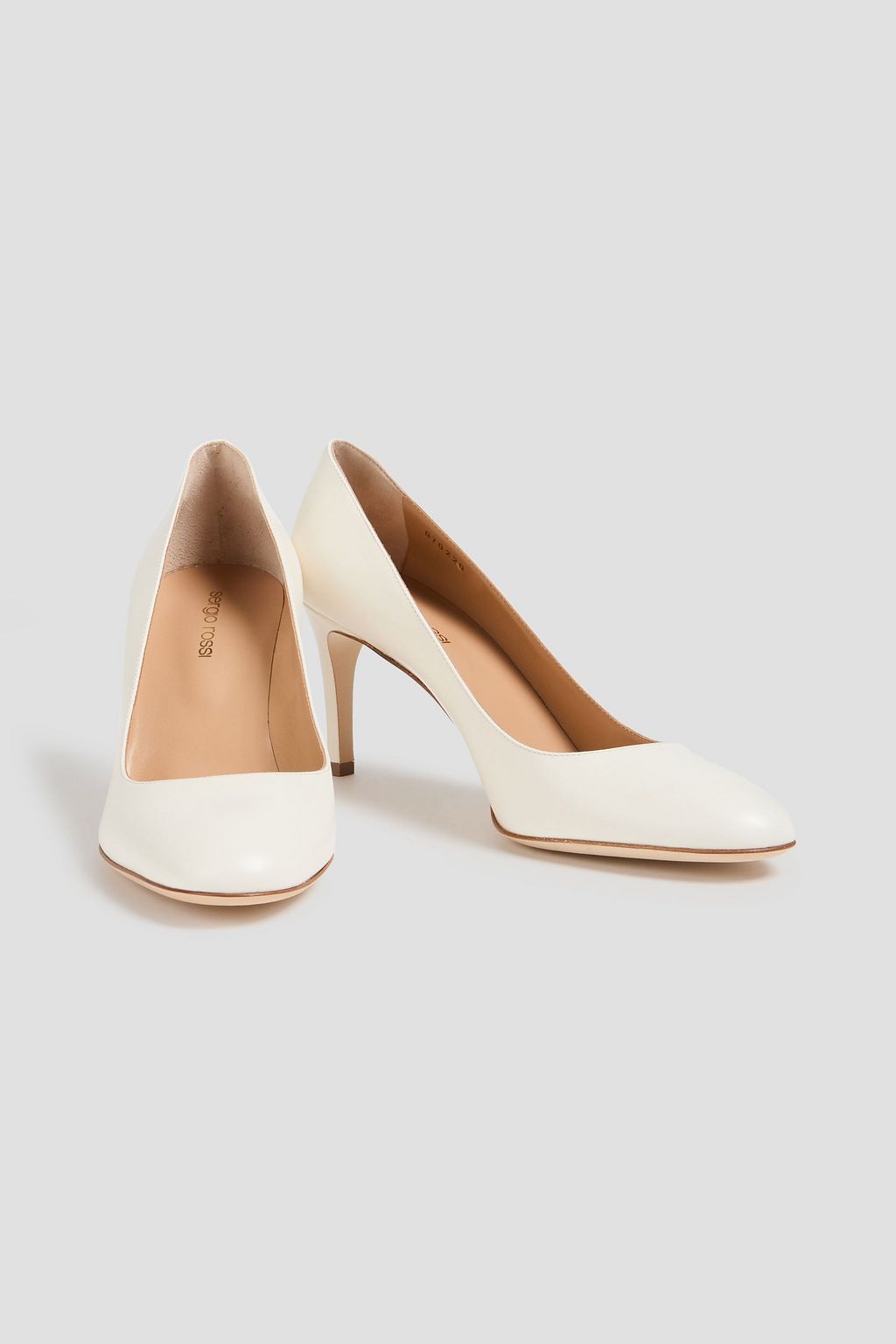 SERGIO ROSSI Madame 075 leather pumps