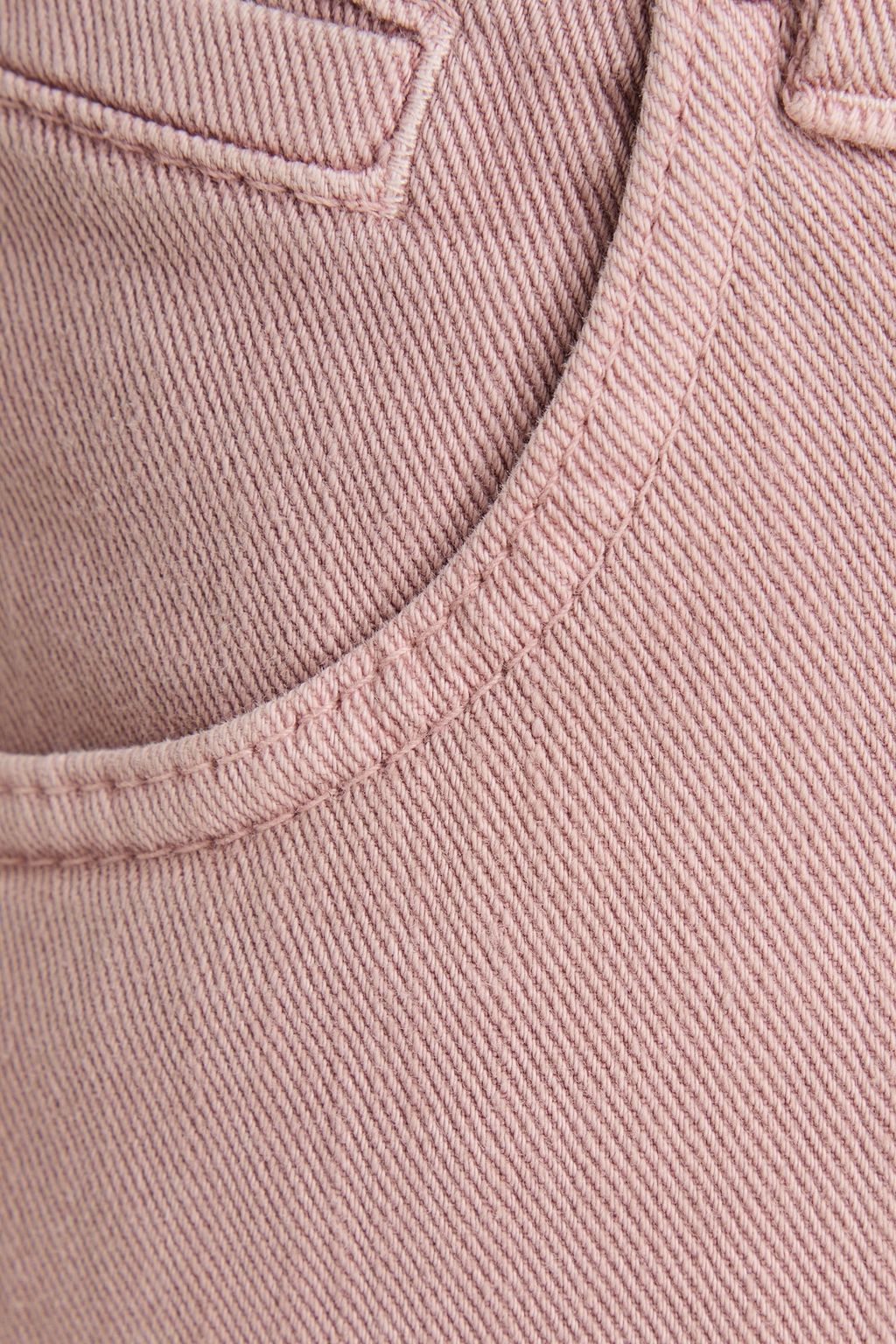 BRUNELLO CUCINELLI 비즈 장식 미드라이즈 슬림 레그 진