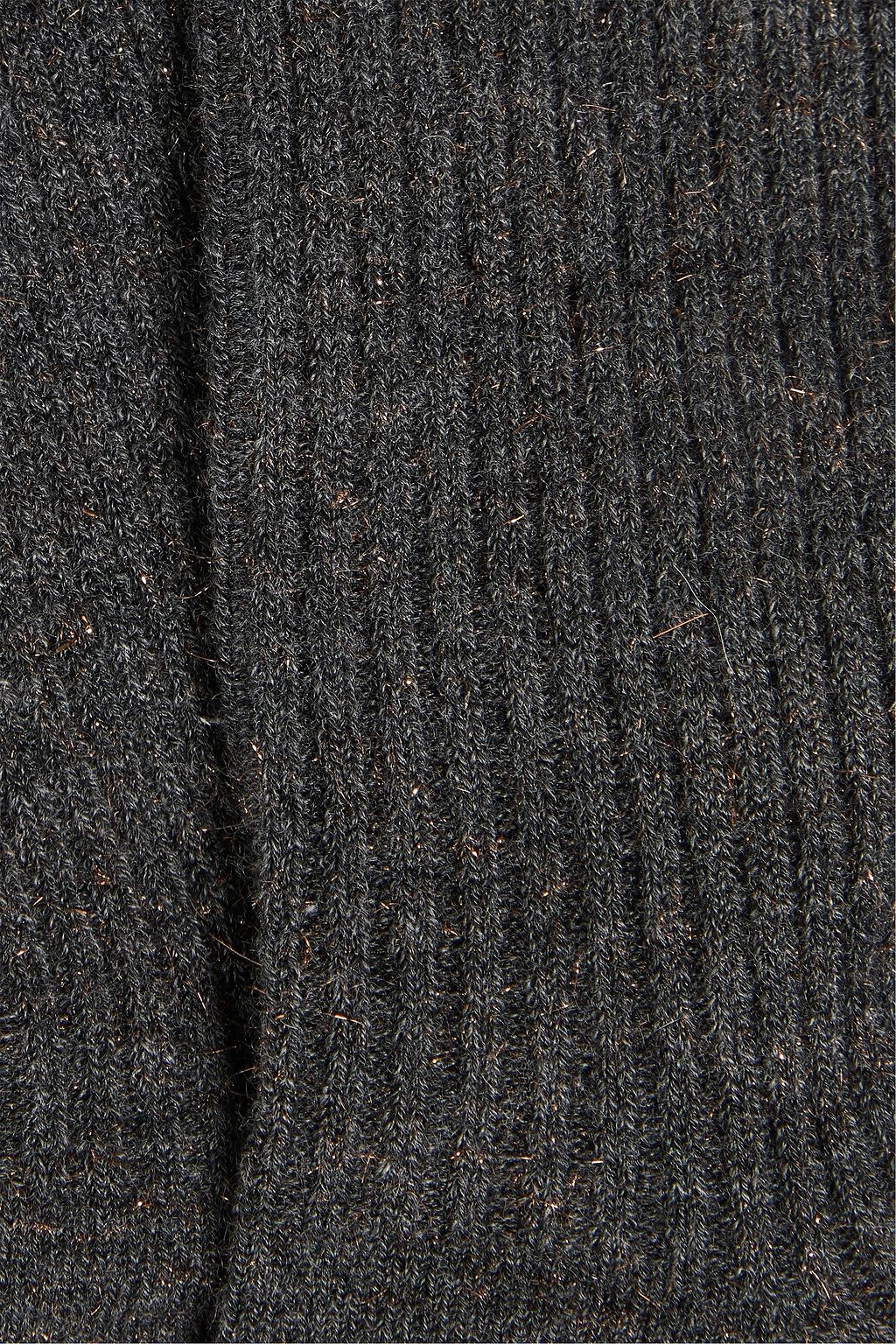 BRUNELLO CUCINELLI 리브 메탈릭 코튼 양말