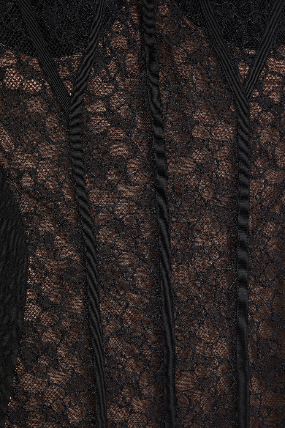 Simkhai Alodie Strappy Mini Dress In Black