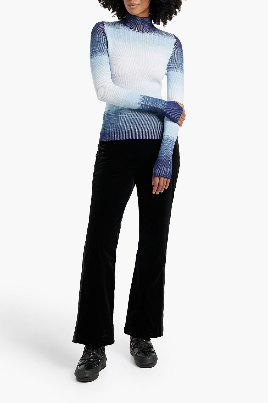 CORDOVA Aurora ribbed merino wool turtleneck sweater