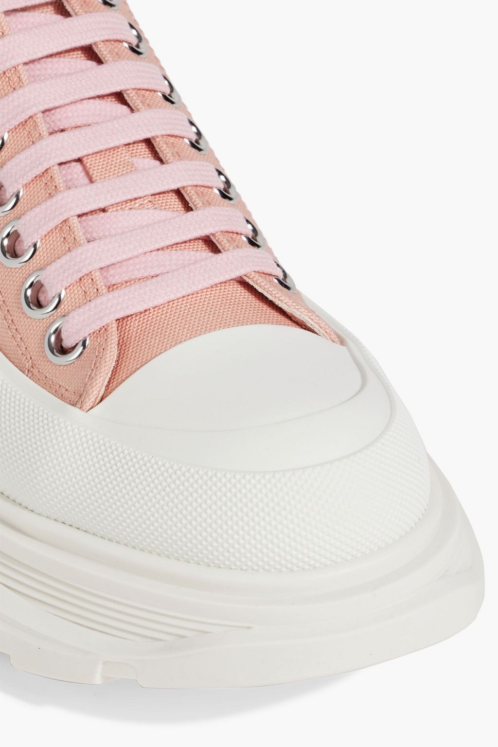 MCQUEEN Tread Slick canvas sneakers