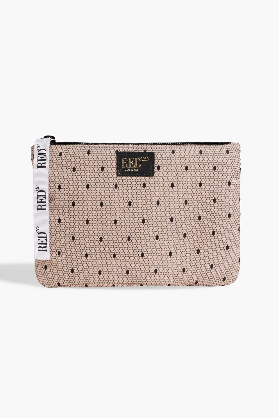 Redv Printed Cotton Cosmetics Case In Blush