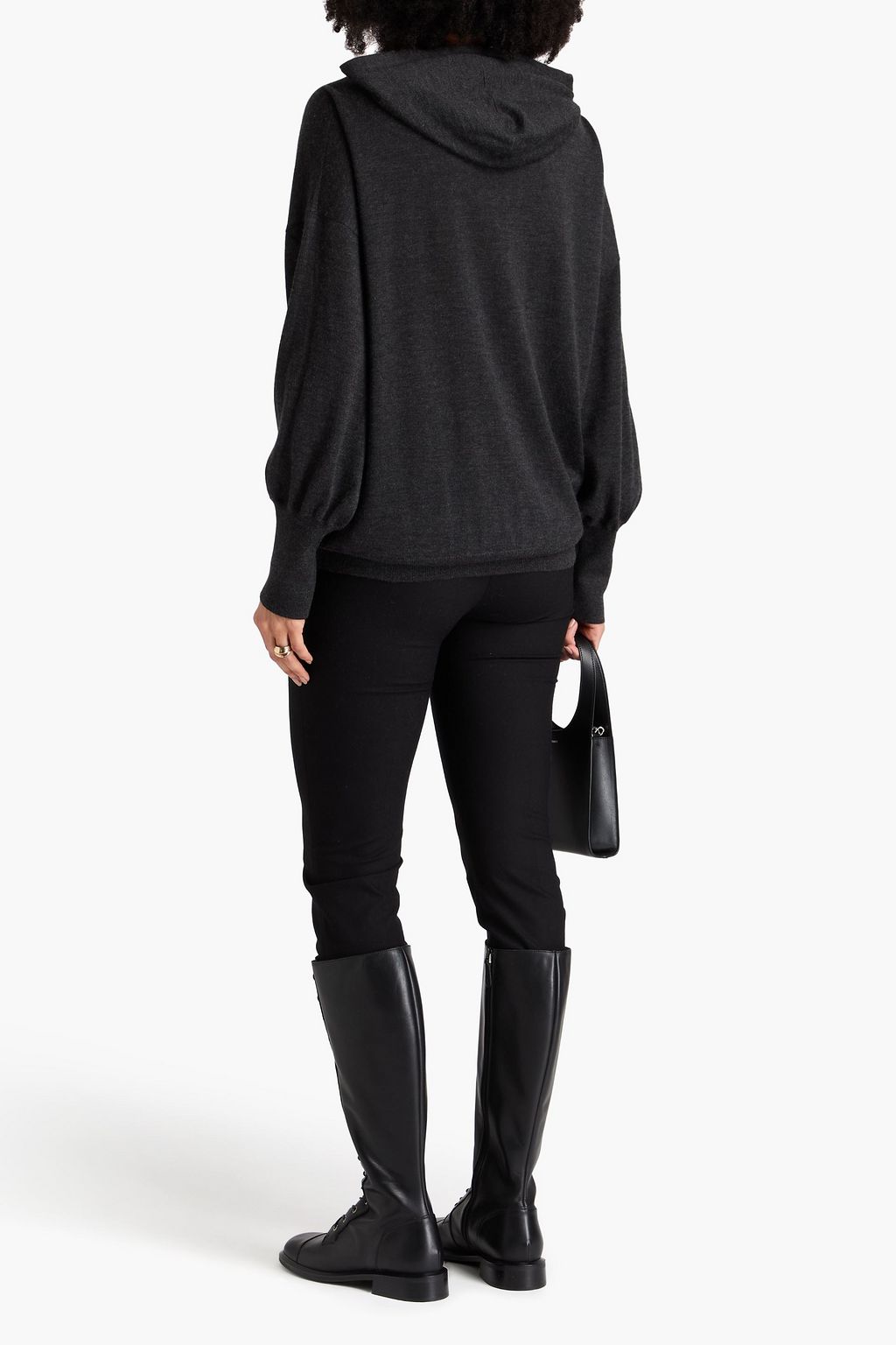 BRUNELLO CUCINELLI 비즈 장식 캐시미어 실크 혼방 스웨터