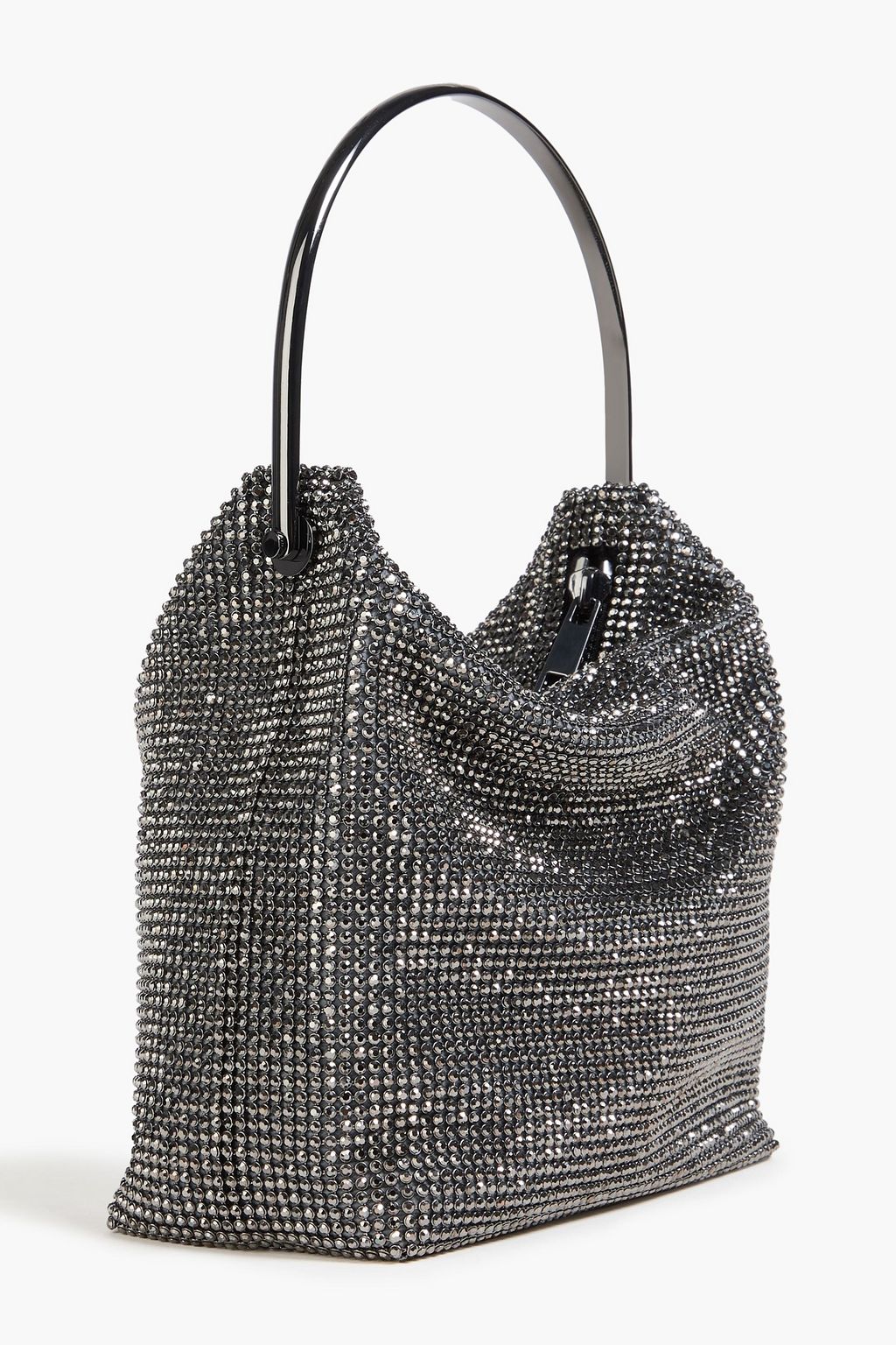 SIMKHAI Irena crystal-embellished satin tote
