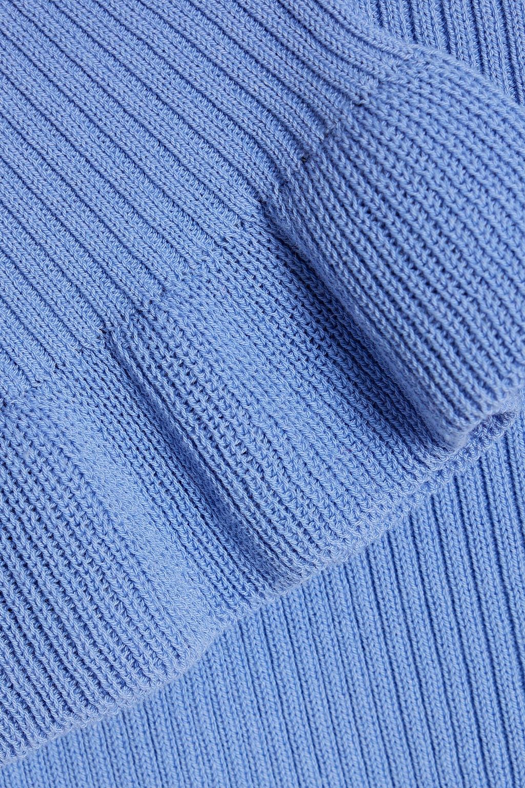 REDVALENTINO Ribbed cotton cardigan
