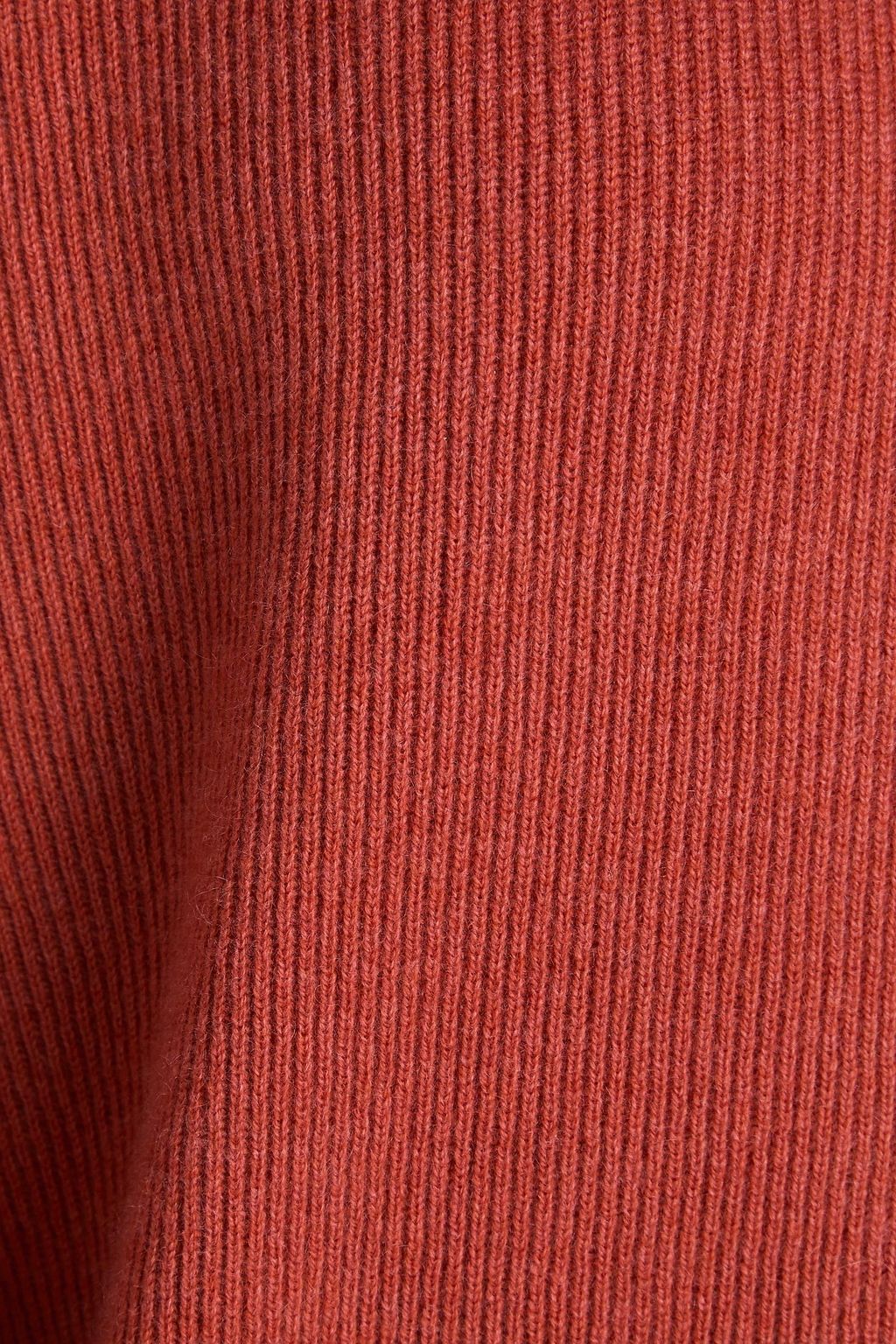 BRUNELLO CUCINELLI 비즈 장식 리브 캐시미어 스웨터
