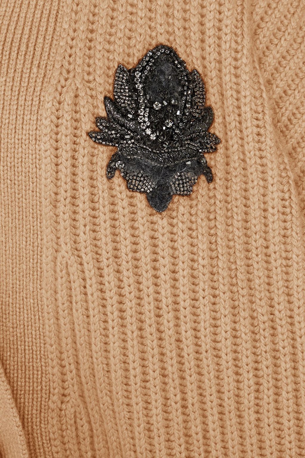 BRUNELLO CUCINELLI كارديغان من الكشمير المضلّع بتصميم مزركش