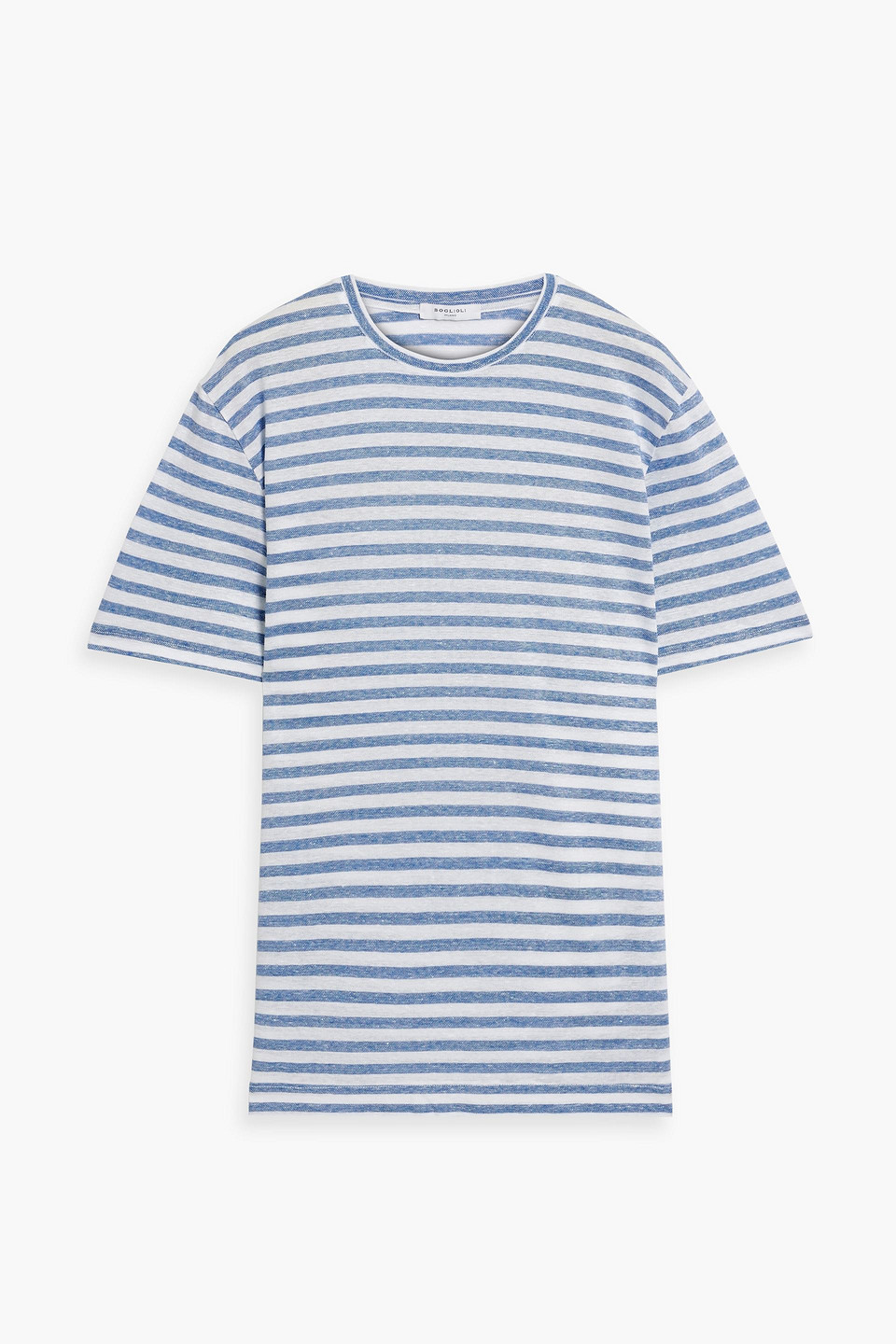 Striped linen T-shirt