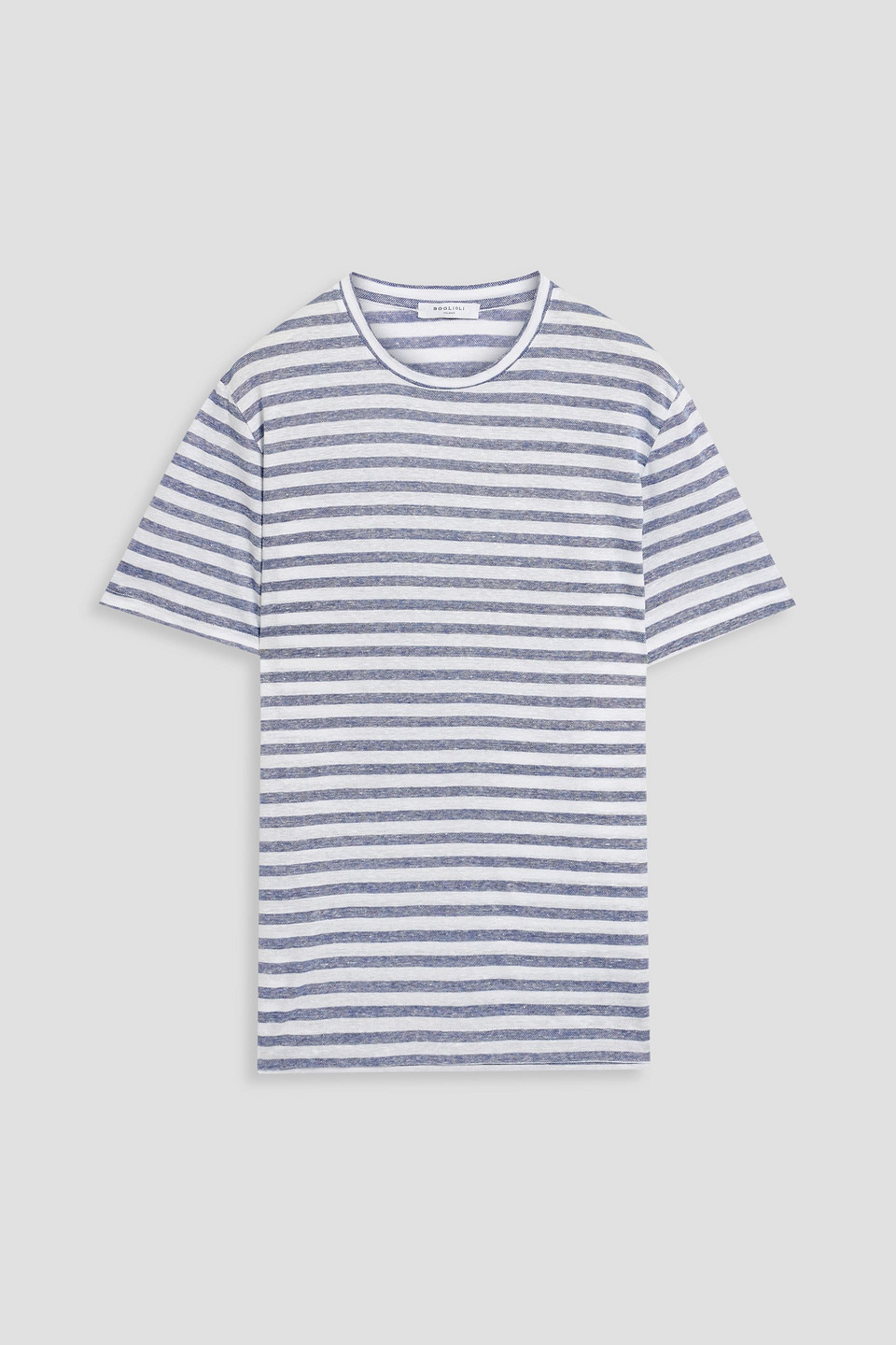 Striped linen T-shirt