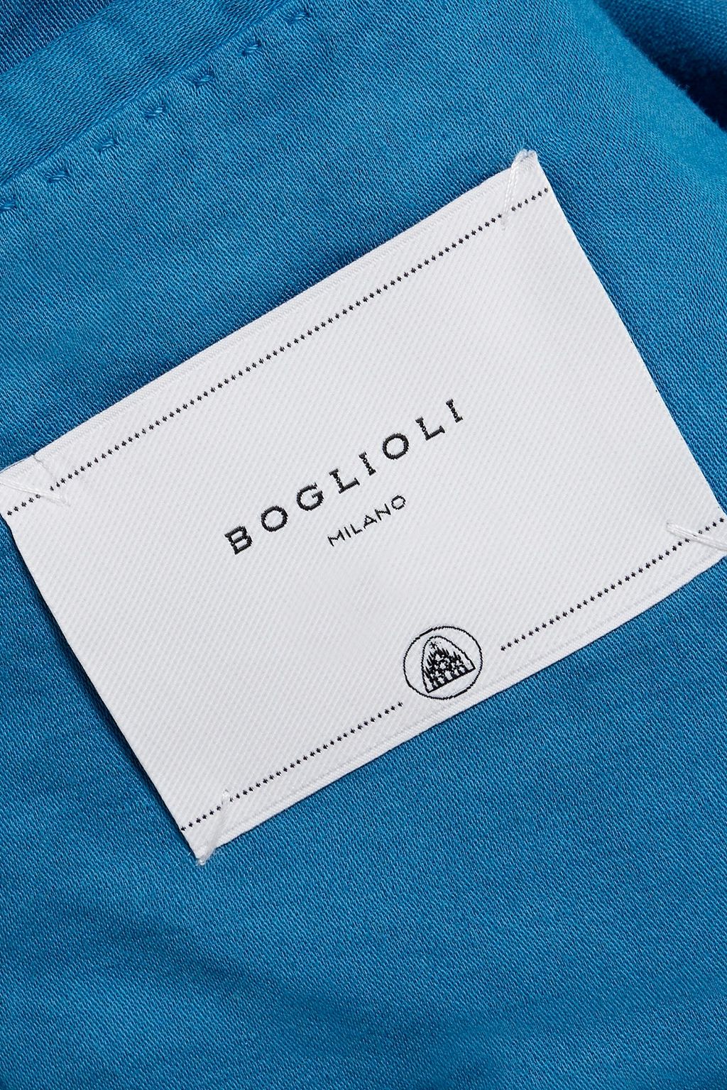BOGLIOLI Cotton and linen-blend blazer