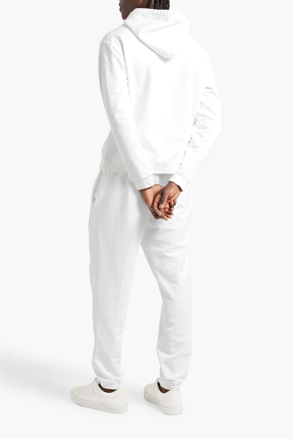 BOGLIOLI French cotton-terry hoodie