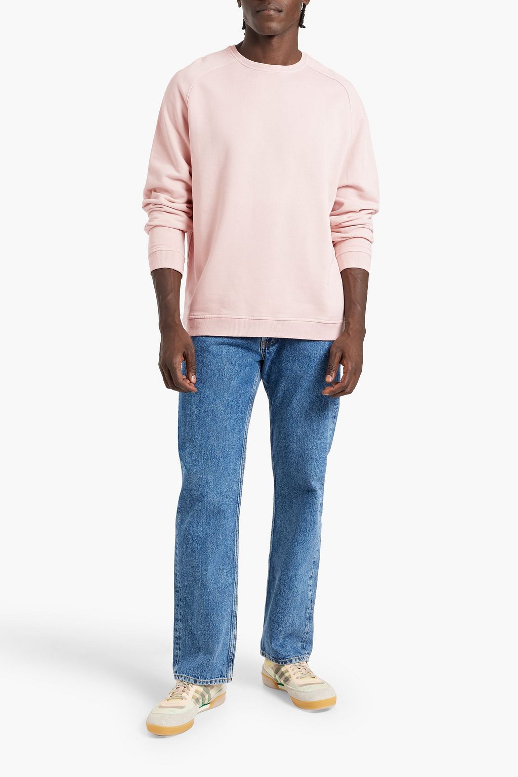 BOGLIOLI French cotton-terry sweatshirt