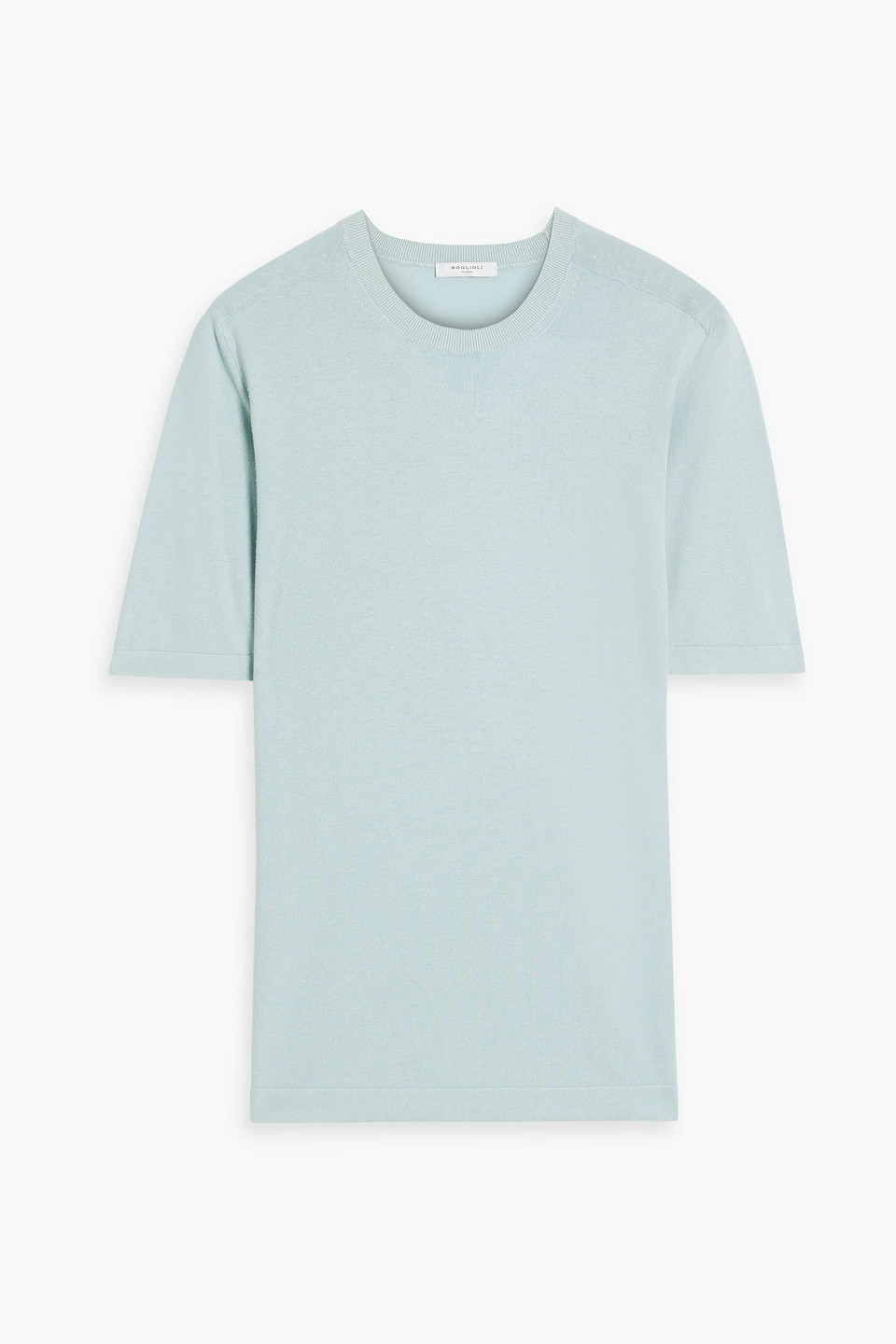 Cotton and silk-blend T-shirt