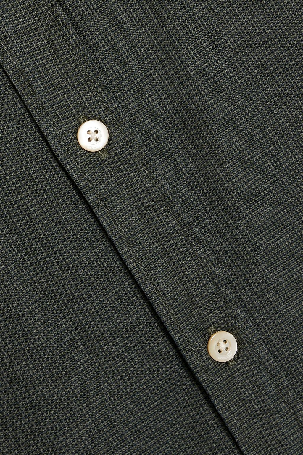 BOGLIOLI Houndstooth cotton shirt
