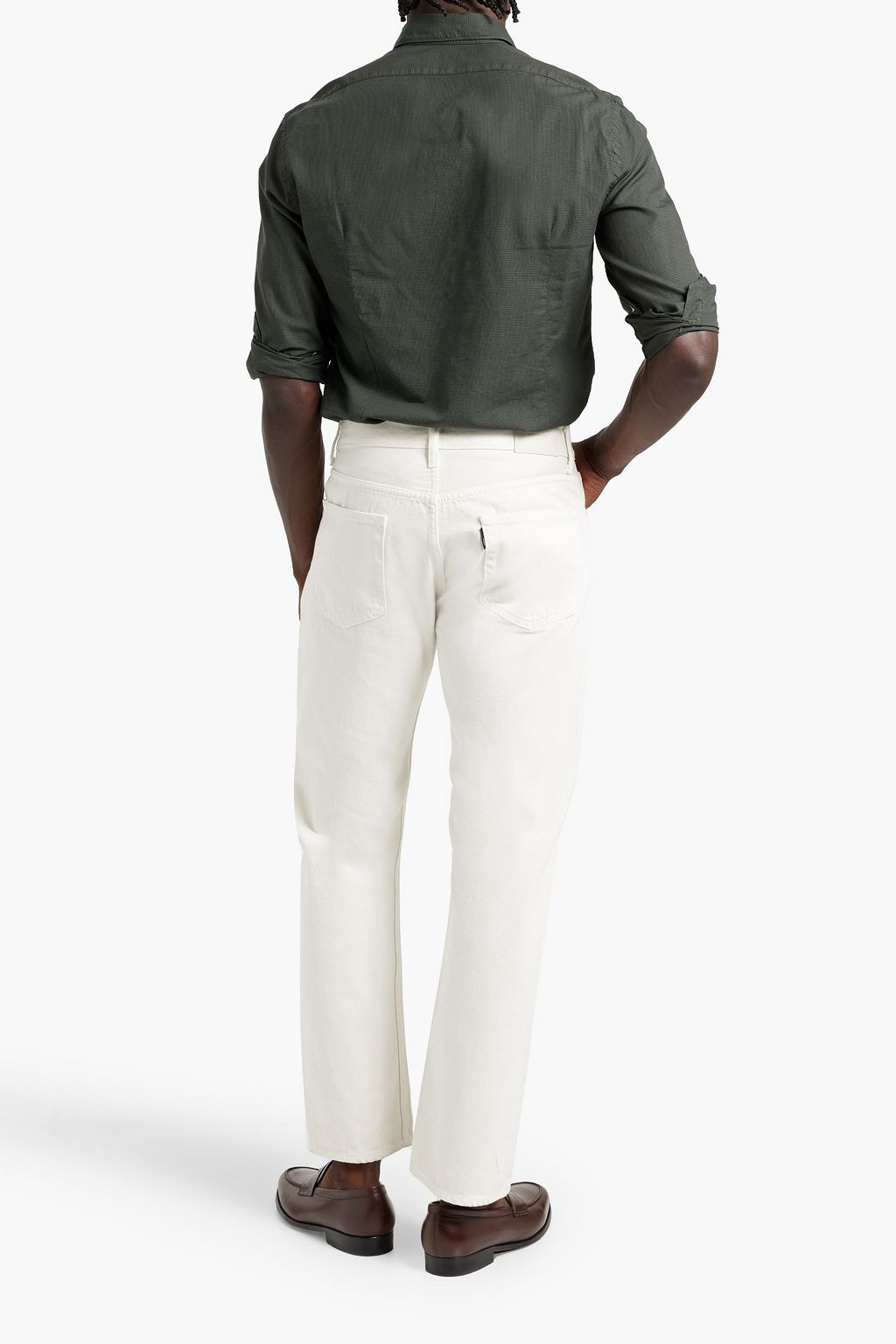 BOGLIOLI Houndstooth cotton shirt