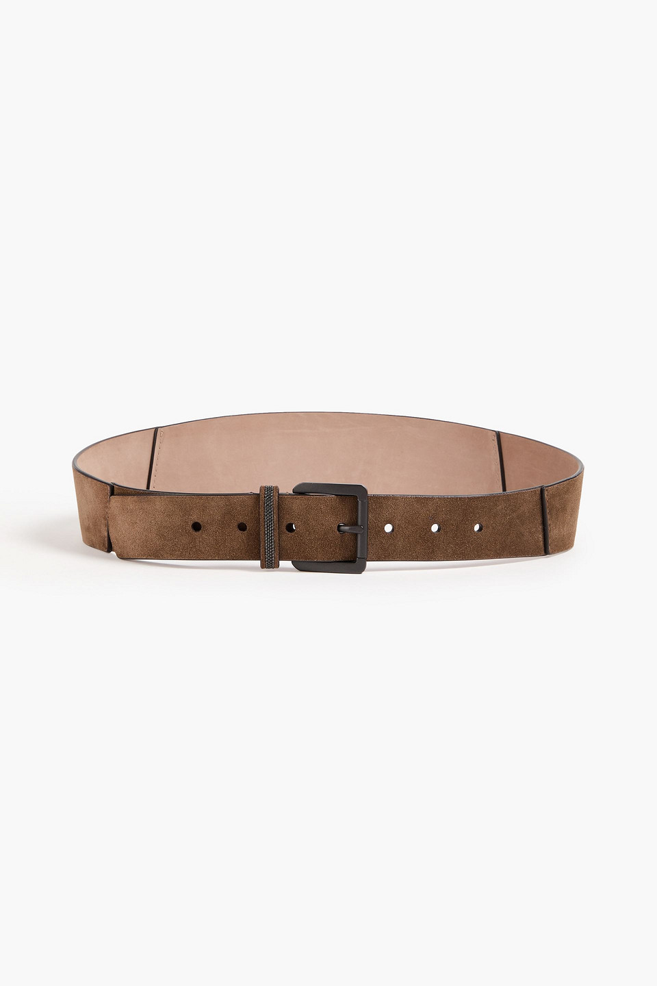 Brunello Cucinelli - Suede belt - Neutral - M