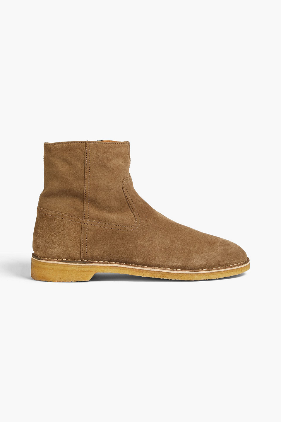 Isabel Marant Chelsea-boots Aus Veloursleder In Brown