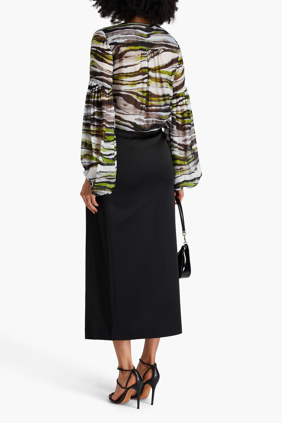 Diane Von Furstenberg Sarita Top By In Size Xl In Grau