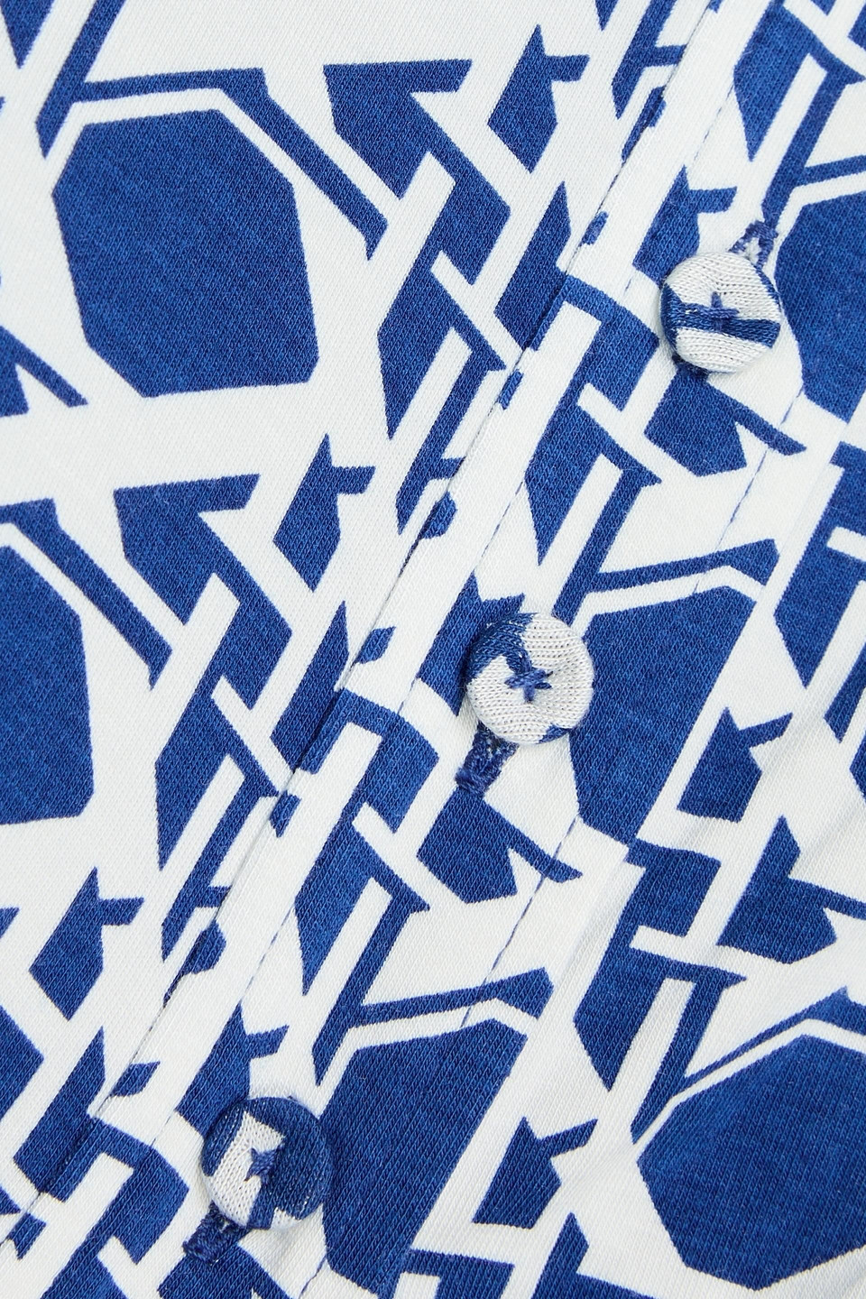 Diane Von Furstenberg Phoenix Reversible Dress In Cobalt Blue