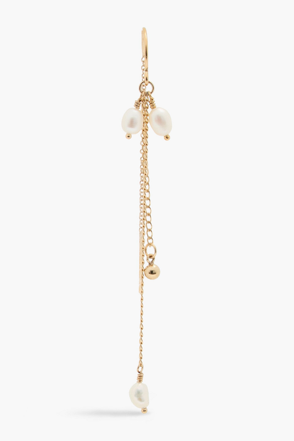 Zimmermann Gold-tone Faux Pearl Ear Thread