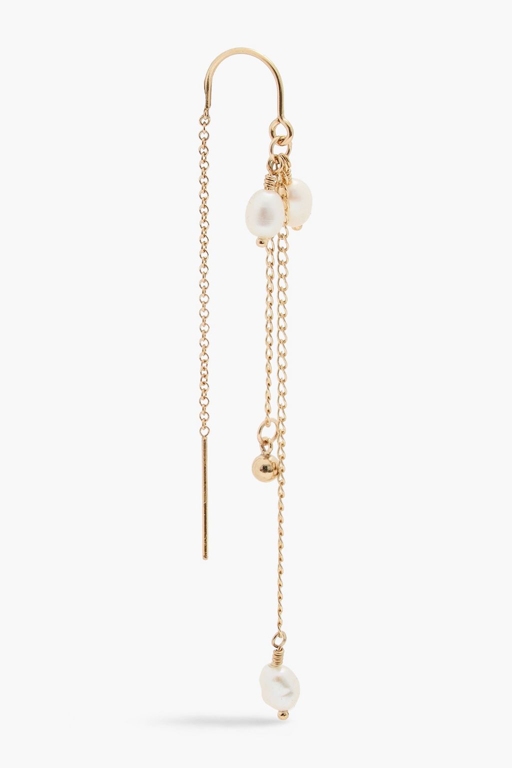 ZIMMERMANN Gold-tone faux pearl ear thread