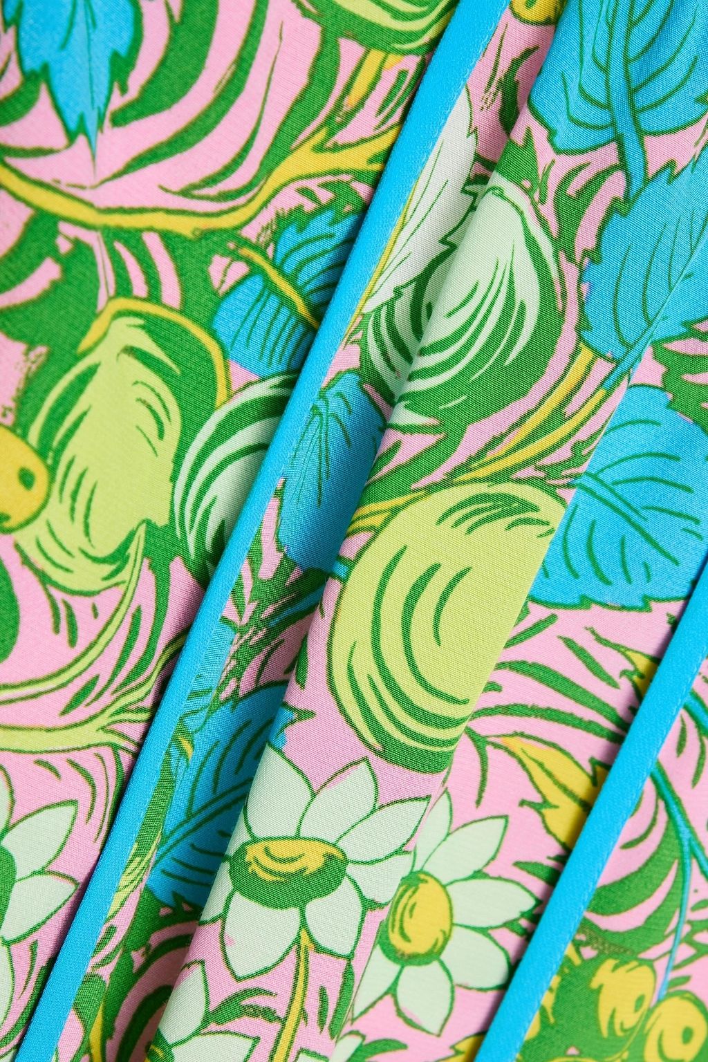 DIANE VON FURSTENBERG Scott floral-print crepe midi dress