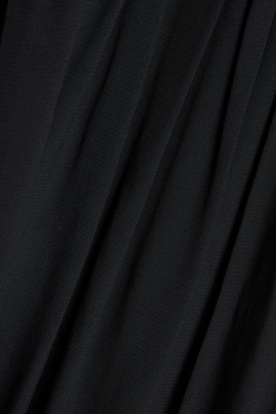 Diane Von Furstenberg Elizabeth Cutout Cady Maxi Dress In Schwarz