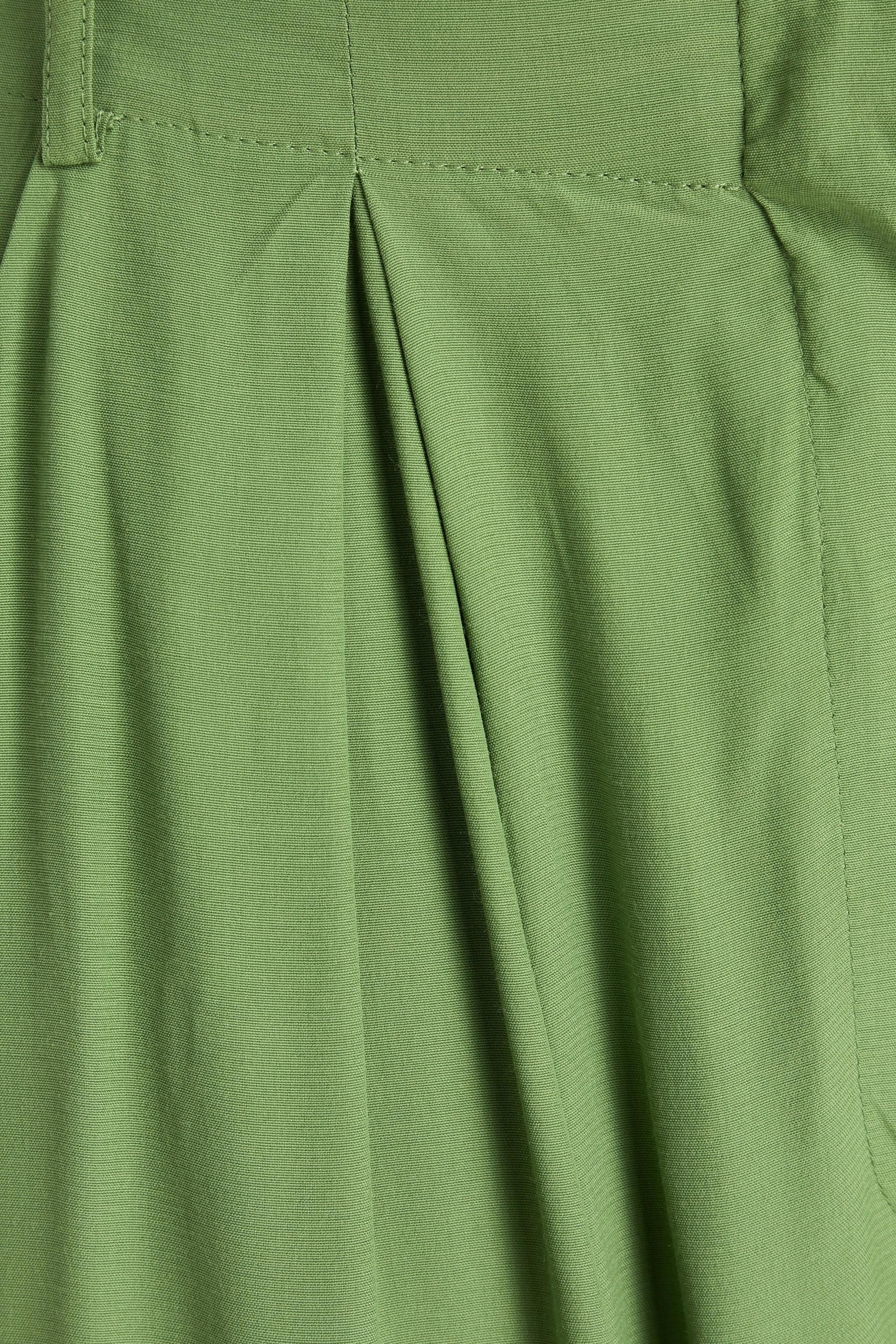 Diane von Furstenberg Bellini pleated crepe wide-leg pants