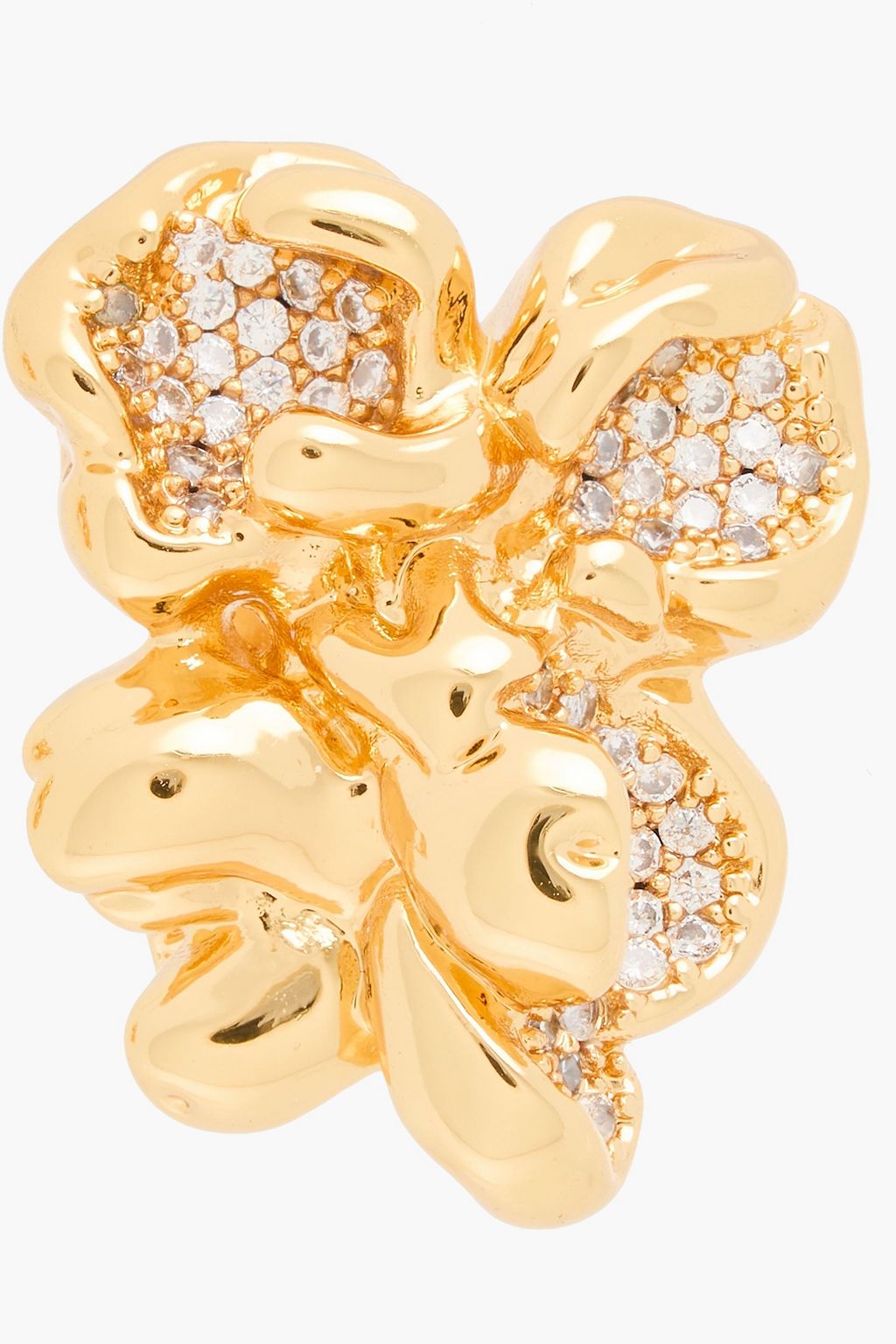 ZIMMERMANN Gold-tone crystal earrings