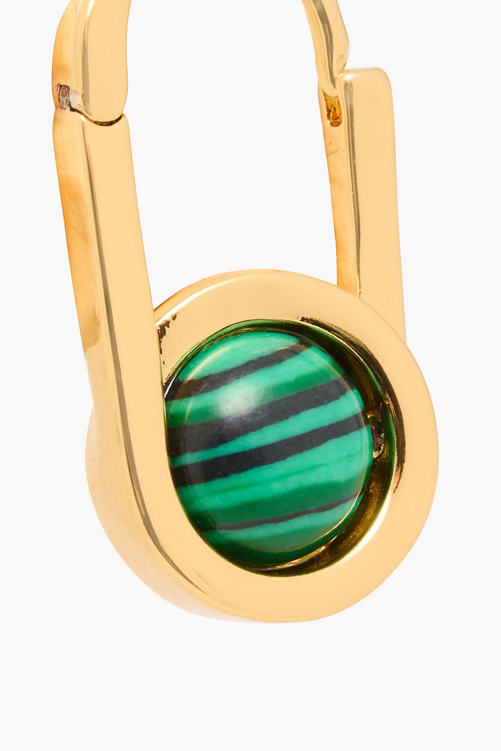 ZIMMERMANN Gold-tone malachite earrings