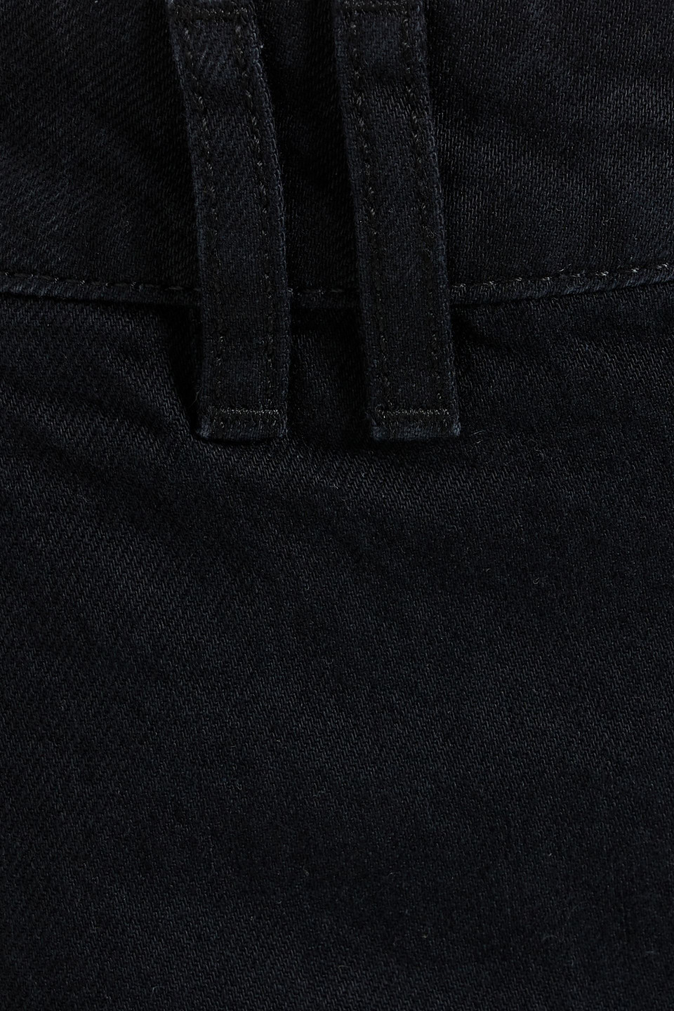 Frame The Trouser Denim Shorts In Blue