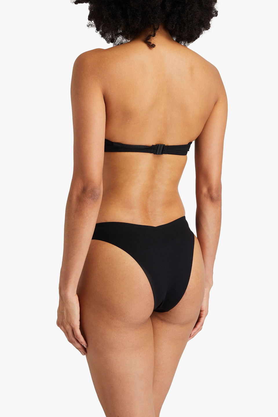 Zimmermann Low-rise Bikini Briefs In Schwarz