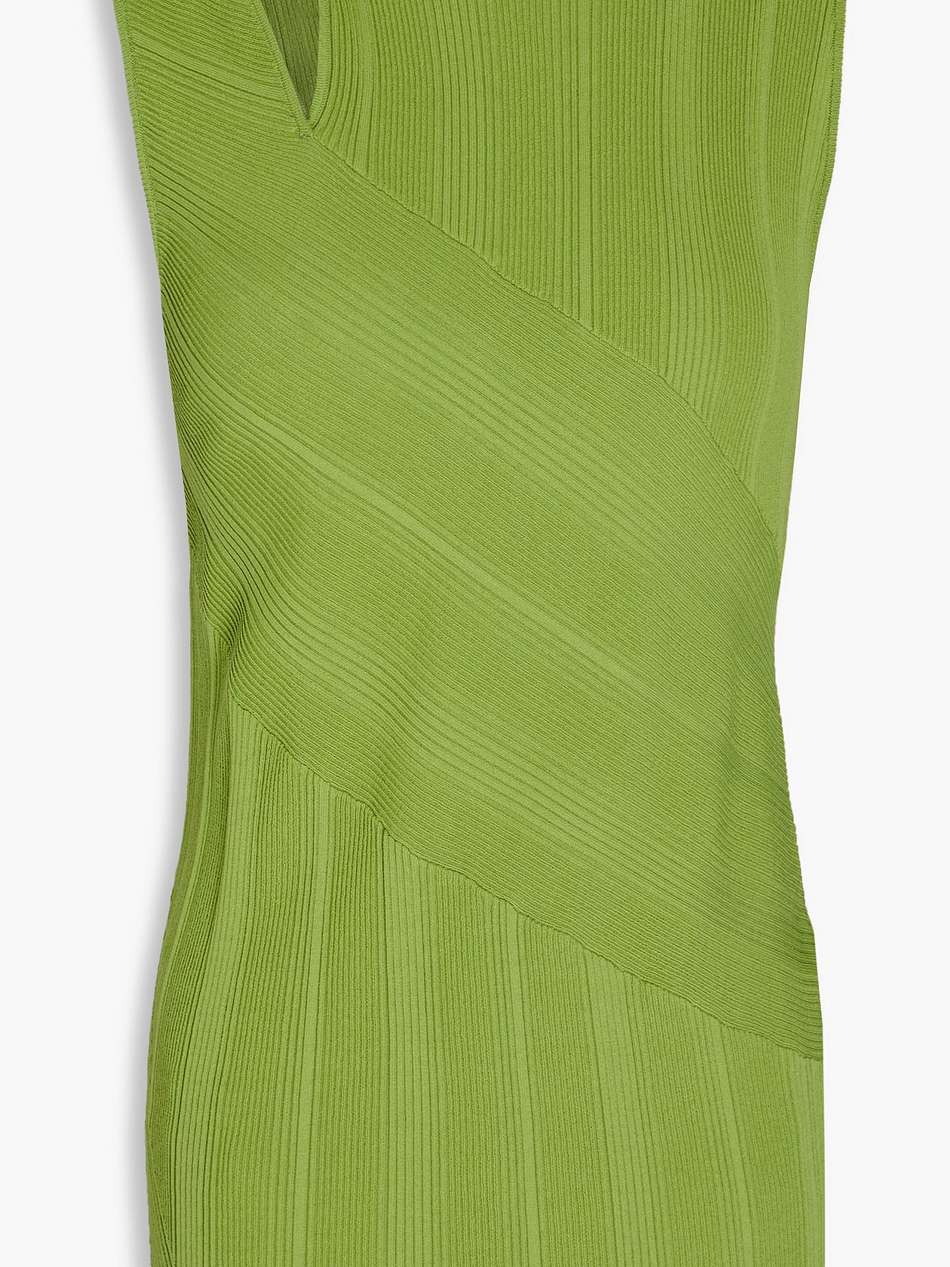 artemsia cutout ribbed-knit top