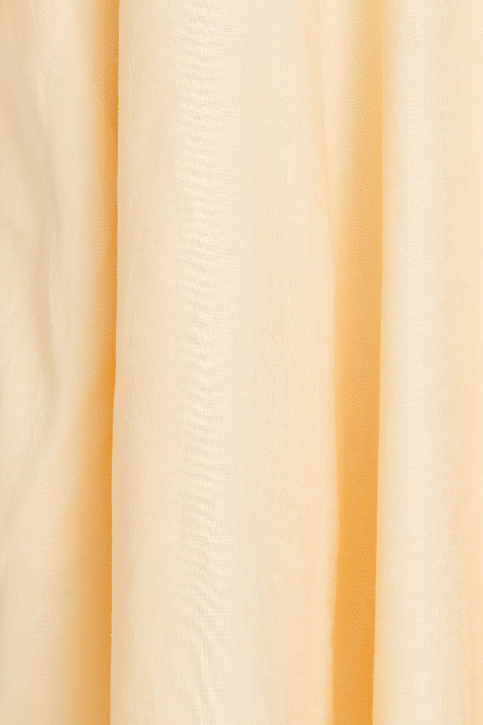 Zimmermann Minikleid Aus Leinen Mit Bindedetail In Pastellorange