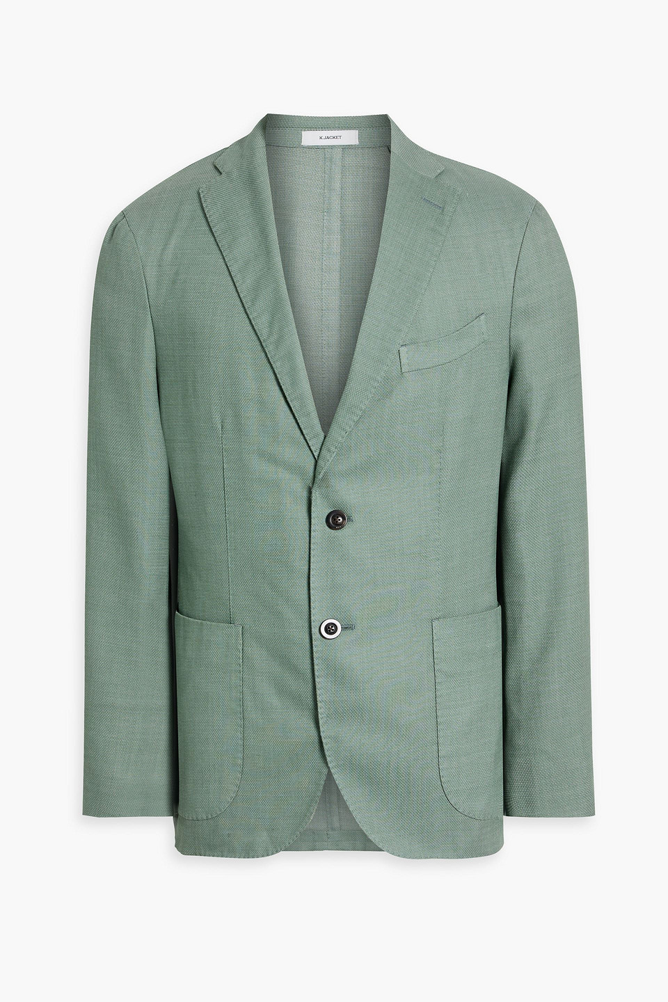 Wool-blend blazer