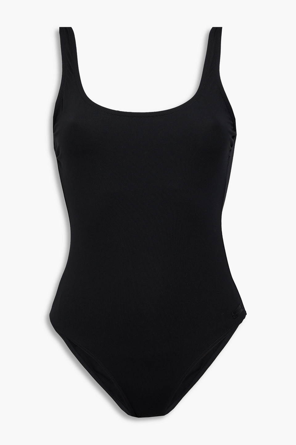 Zimmermann Open-back Swimsuit In Black