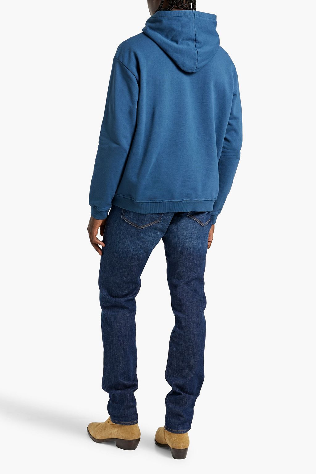 BOGLIOLI French cotton-terry hoodie