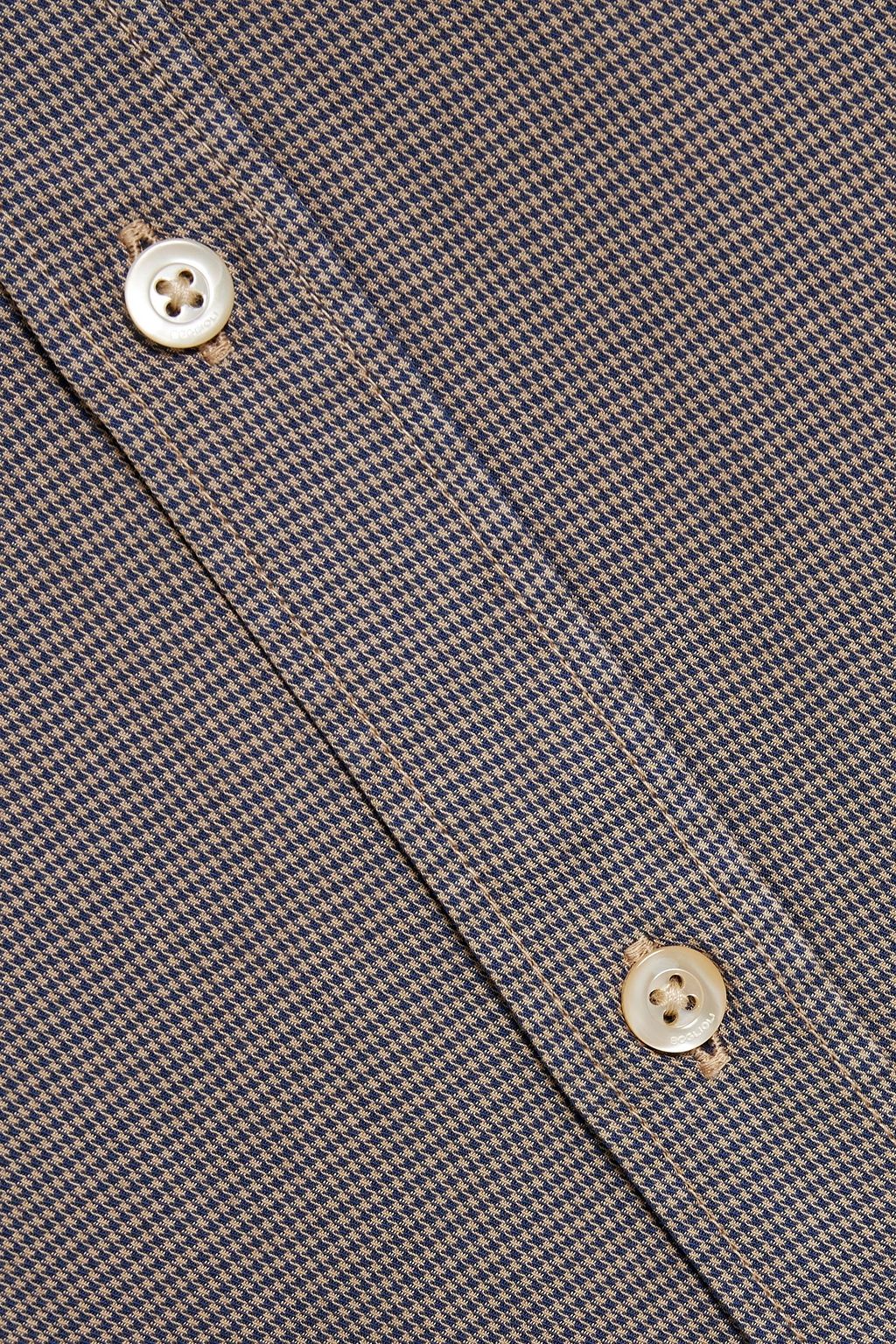 BOGLIOLI Houndstooth cotton shirt