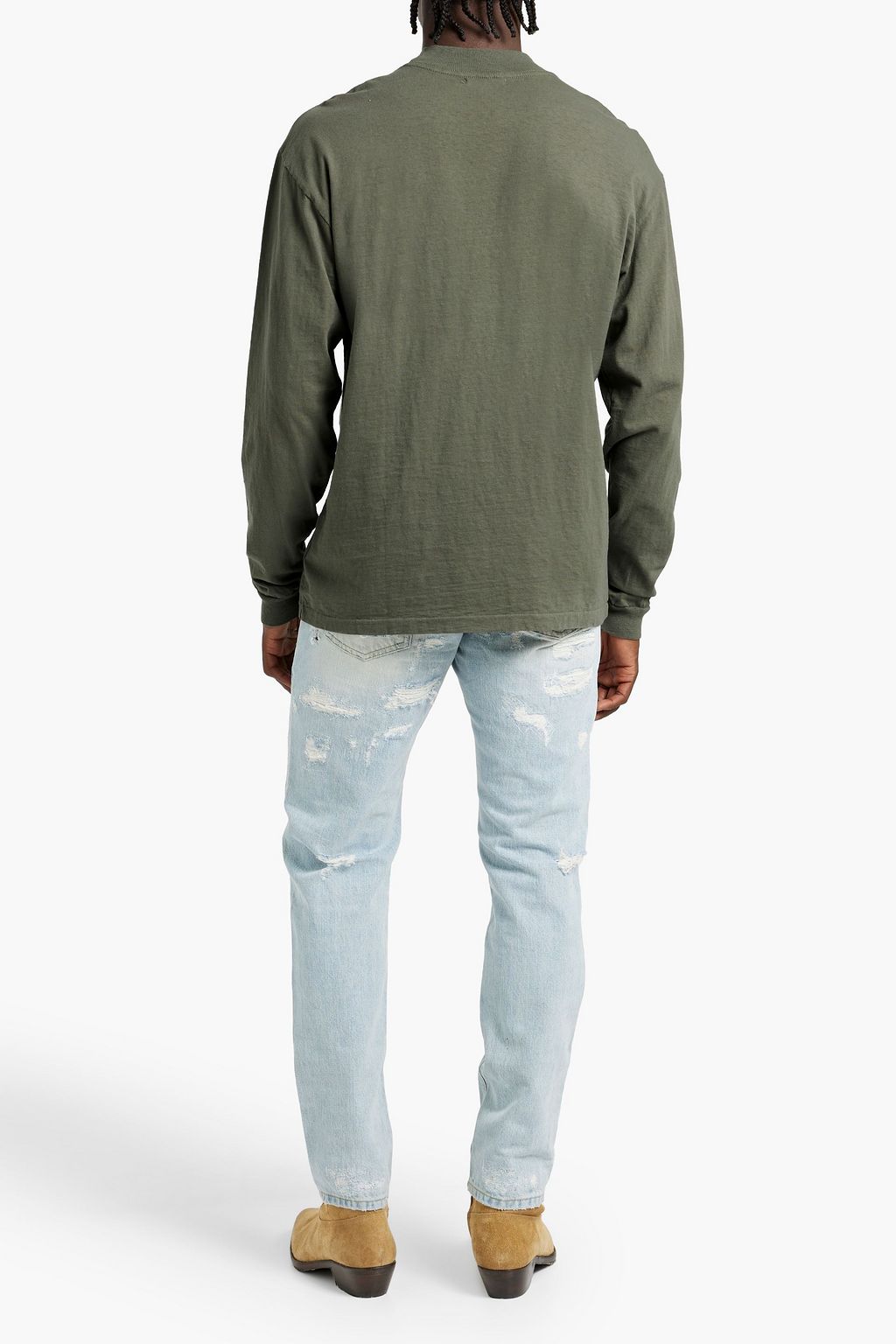 JOHN ELLIOTT Slub cotton-jersey T-shirt
