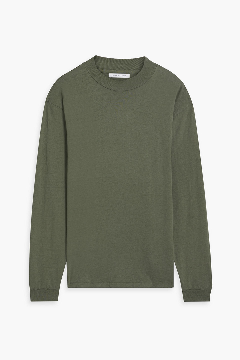 Slub cotton-jersey T-shirt