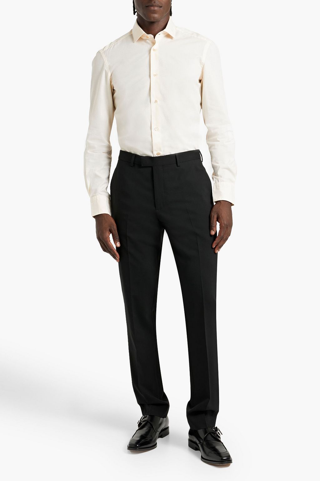 BOGLIOLI Cotton-jacquard shirt