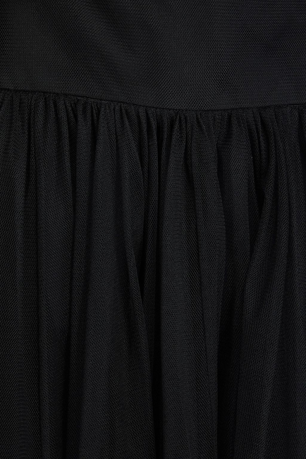 ZIMMERMANN تنورة متوسطة الطول من التول ومزينة بكسرات